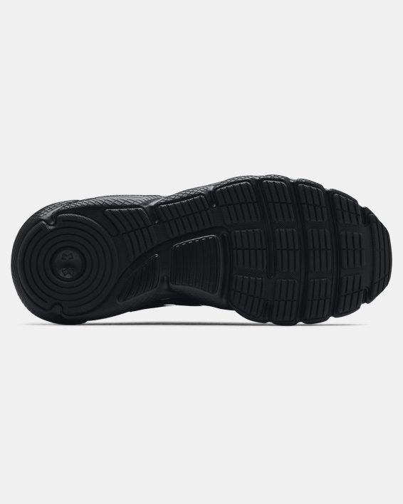 Men's UA Charged Assert 9 Wide 4E Running Shoes, Black, pdpMainDesktop image number 4
